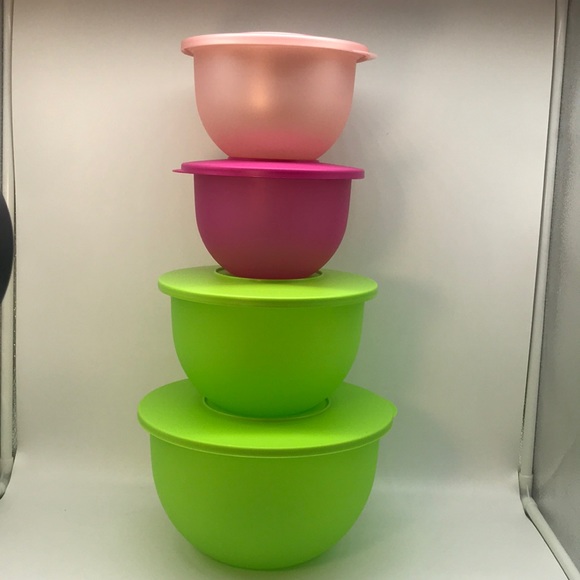 Tupperware Murano Bowl Set 4 Pieces - Picture 3 of 16